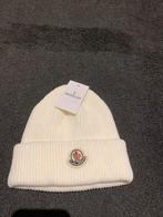 Nieuwe Moncler Muts Wit/Beige, Kleding | Dames, Hoeden en Petten, Verzenden, Nieuw, One size fits all, Hoed