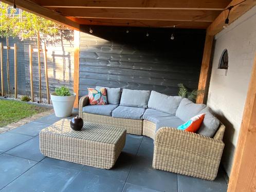 Loungeset pure pure, Tuin en Terras, Tuinsets en Loungesets, Zo goed als nieuw, Wicker, Ophalen