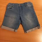 Korte broek jeans short blauw maat 122-128 hema, Ophalen of Verzenden, Broek, Zo goed als nieuw