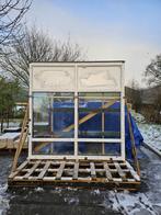 Nieuw kunststof kozijn met tripple glas - 2418x2475mm, Ophalen, Kunststof, Raamkozijn, Nieuw