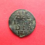 Duit Zeeland 1759 R2! Zeelandia Luctor et Emergo Middelburg., Postzegels en Munten, Munten | Nederland, Ophalen of Verzenden, Vóór koninkrijk