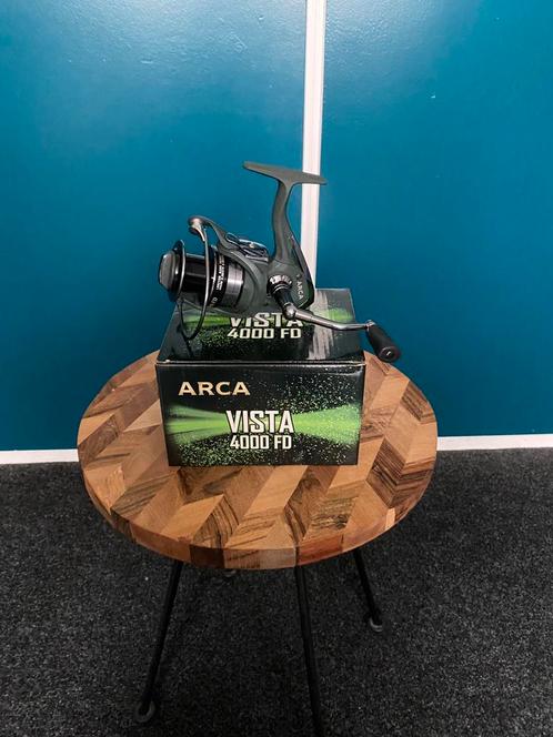SALE Laatste Arca Vista 4000FD 4 lagers + alu spoel, Watersport en Boten, Hengelsport | Witvissen, Nieuw, Molen, Ophalen of Verzenden