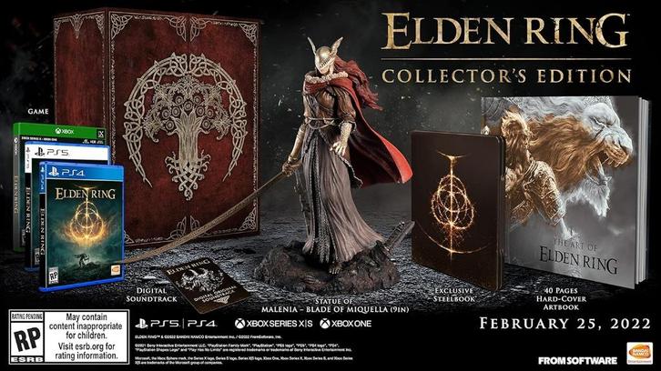 TE KOOP: Elden Ring Collector's edition Xbox One (Sealed), Spelcomputers en Games, Games | Xbox One, Nieuw, Avontuur en Actie