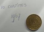 10 Centimes 1967 Frankrijk, Postzegels en Munten, Munten | Europa | Niet-Euromunten, Frankrijk, Ophalen of Verzenden, Losse munt
