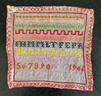 Vintage Proeflap Borduren (1966?), Ophalen of Verzenden