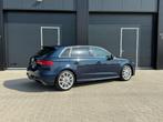 Audi A3 sportback 35 TFSI NAP/S-line/Garantie/2018/carplay, Auto's, 1498 cc, 4 cilinders, Blauw, Leder en Stof