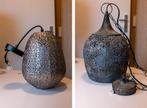 2 schattige plafondlampen. Oosterse stijl, Huis en Inrichting, Lampen | Plafondlampen, Ophalen, Zo goed als nieuw, Metaal