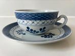 Royal Copenhagen Aluminia Tranquebar theekop en schotel, Ophalen of Verzenden