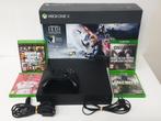 Xbox One X 1TB compleet met doos en spellen + controller, Met 1 controller, Ophalen of Verzenden, Zo goed als nieuw, 1 TB