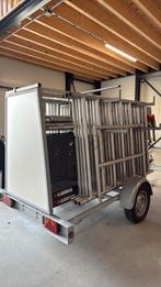 Altrex rolsteiger rs5 op aanhanger 4 fiberdecks 11mtr, Ophalen of Verzenden, Zo goed als nieuw, Rolsteiger of Kamersteiger, 5 meter of hoger