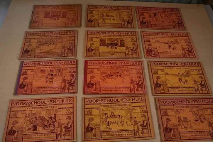 Voor School & Huis — 12 delen, veel illustraties, Boeken, Prentenboeken en Plaatjesalbums, Gelezen, Ophalen of Verzenden