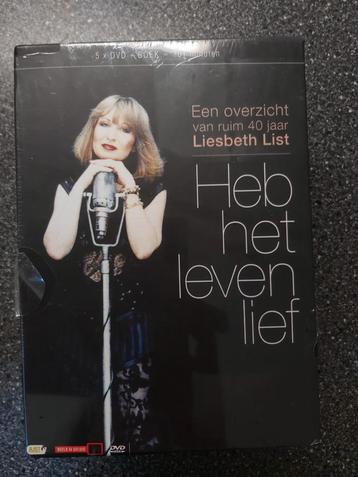 LIESBETH LIST 5 DVD BOX MET BOEK (nieuw) beschikbaar voor biedingen