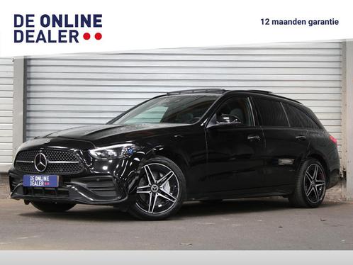 Mercedes-Benz C-Klasse Estate 300e AMG |Pano|Night|Sfeer|Car, Auto's, Mercedes-Benz, Bedrijf, Te koop, C-Klasse, 360° camera, ABS