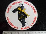 sticker phv nooit volleerd budel politie honden vereniging, Verzenden, Zo goed als nieuw, Bedrijf of Vereniging