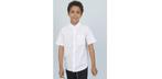 NIEUW Overhemd Blouse Bloesje H&M Easy Iron Wit 110, 116, Meisje, H&M, Overhemd of Blouse, Nieuw