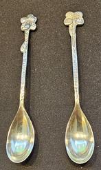 Douwe Egberts zilveren bloemlepeltjes, Ophalen of Verzenden, Zilver