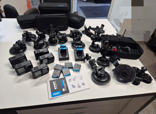 Te koop grote set Gopro Black 9 camera's, Audio, Tv en Foto, Actiecamera's, Zo goed als nieuw, GoPro, Ophalen of Verzenden