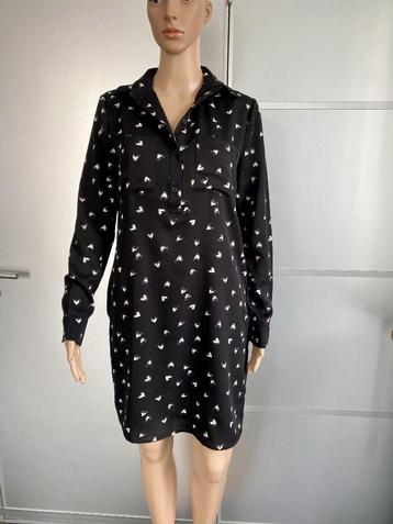F334 Nieuw 70% korting: Esqualo mt 34+36=XS+S jurk blouse beschikbaar voor biedingen