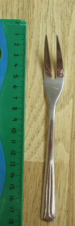 Berghoff 18/10 vleesvork vleesvorkje 16,3cm gladde steel, Huis en Inrichting, Ophalen of Verzenden, Gebruikt, Rvs of Chroom, Los bestek