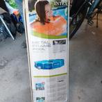 Prachtig groot zwembad, Gebruikt, Minder dan 80 cm, Rond, 300 cm of meer