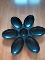 hapjesschaal met vakjes (bloem), Overige materialen, Ophalen of Verzenden, Overige stijlen, Schaal of Schalen