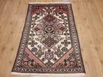 Vintage handgeknoopt perzisch tapijt hamadan 158x101, Info@SlatsAntiek.nl, 100 tot 150 cm, Perzisch, Ophalen of Verzenden