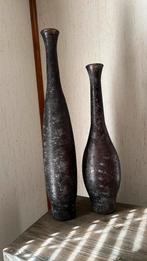 2 GLAZEN VAZEN, SERIE UNICA ECOLOGICA,, Overige kleuren, Nieuw, Ophalen of Verzenden, Glas