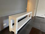 sidetable - wit (gratis ophalen), Huis en Inrichting, Tafels | Sidetables, Ophalen, Gebruikt, 200 cm of meer, Overige houtsoorten