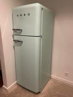 Smeg koel-vries combi mintgroen in super staat!, Witgoed en Apparatuur, Koelkasten en IJskasten, Ophalen, 200 liter of meer, 60 cm of meer