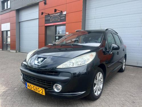 Peugeot 207 1.6 16V SW Outdoor 2008 Zwart Pano/Clima/Beurt!, Auto's, Peugeot, Bedrijf, Airconditioning, Centrale vergrendeling