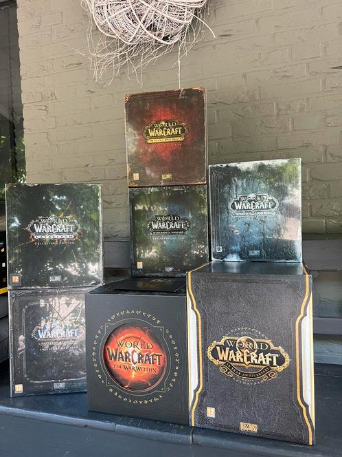 MEGA Collectie World of Warcraft [SEALED] Collector Editions, Spelcomputers en Games, Games | Pc, Zo goed als nieuw, Role Playing Game (Rpg)