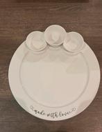 Rivièra Maison Serveerschaal met 3 bakjes, Ophalen of Verzenden, Zo goed als nieuw, Bord