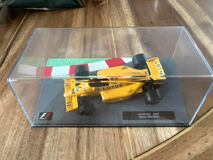 Lotus 99T – Satoru Nakajima – 1:43 schaalmodel (1987), Hobby en Vrije tijd, Modelauto's | 1:24, Zo goed als nieuw, Ophalen of Verzenden
