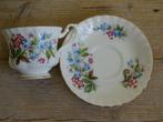 1x Kop-en-schotel, Royal Albert, Summertime Series, BOURTON, Ophalen of Verzenden