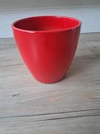 Rode bloempot, Rond, Nieuw, Ophalen of Verzenden, Aardewerk