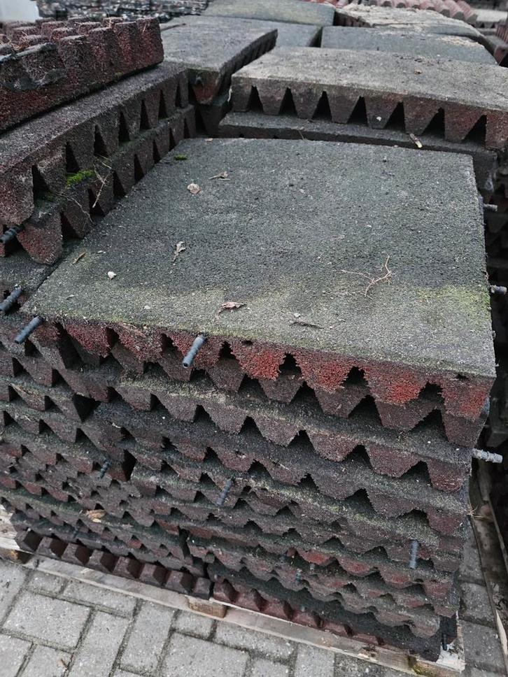 Rubbertegels, stalmatten, staltegels 6,5 cm dik, Dieren en Toebehoren, Stalling en Weidegang