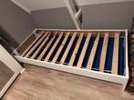 Eenpersoons bed met lattenbodem - nieuwstaat, Ophalen, 90 cm, Eenpersoons, Wit