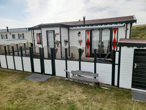 Te Huur. Chalet op camping Duinoord, Nes Ameland., Caravans en Kamperen, Verhuur