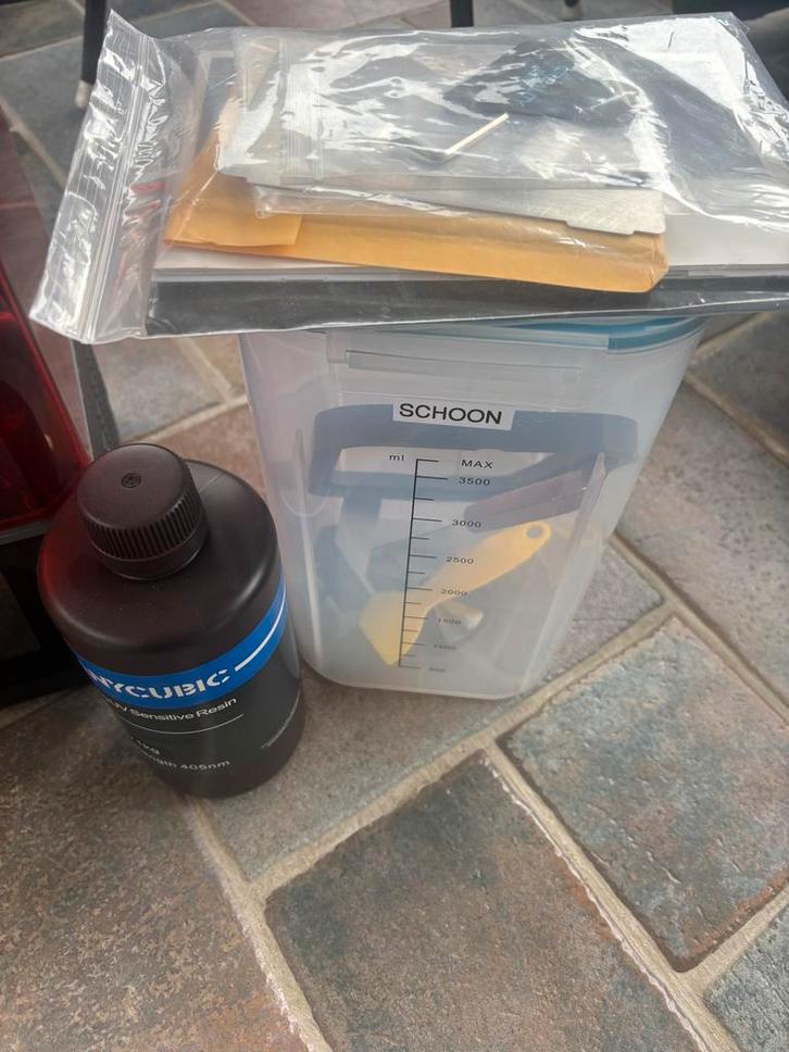 Creality Halot & Anycubic Wasser 3D Printer, Computers en Software, 3D Printers, Gebruikt, Ingebouwde Wi-Fi, Ophalen of Verzenden