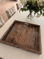 Dienblad, Huis en Inrichting, Woonaccessoires | Dienbladen, Ophalen of Verzenden, Gebruikt, Vierkant, Hout