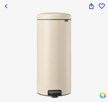 Brabantia prullenbak 30 lt beschikbaar voor biedingen
