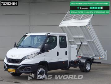 Iveco Daily 35C16 Kipper met Kist Dubbel Cabine Dubbellucht  beschikbaar voor biedingen