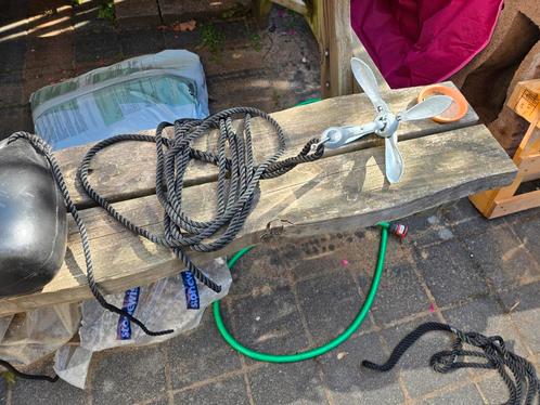 Anker met lijn, Watersport en Boten, Accessoires en Onderhoud, Nieuw, Lijn of Blok, Ophalen