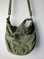 Tas | Handtas | Schoudertas | Macha Harson | Suede | Leer, Ophalen, Zo goed als nieuw, Groen, Leer