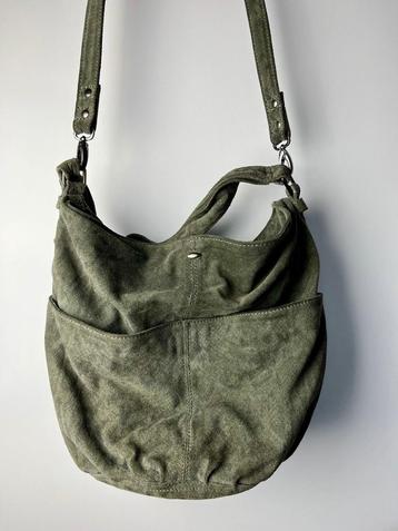 Tas | Handtas | Schoudertas | Macha Harson | Suede | Leer beschikbaar voor biedingen