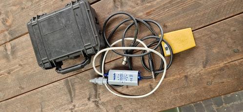 Reich pompje met voetpedaal en pelicancase, Caravans en Kamperen, Kampeeraccessoires, Zo goed als nieuw, Ophalen of Verzenden