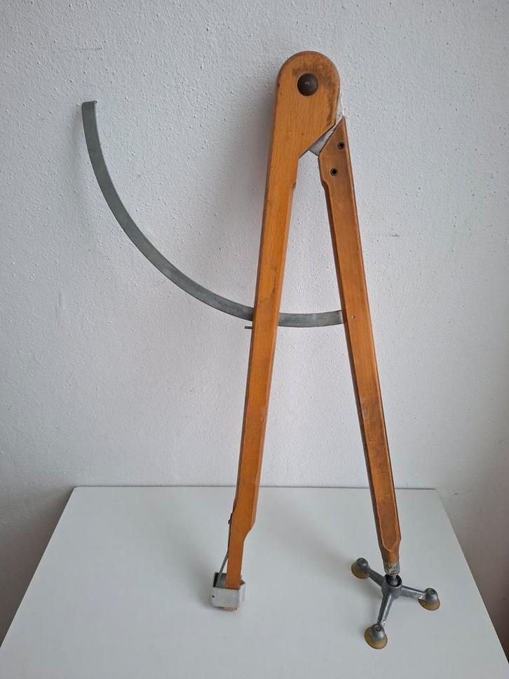 Vintage Passer - Houten Constructie, Huis en Inrichting, Woonaccessoires | Kapstokken, Gebruikt, Hout, Ophalen of Verzenden