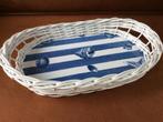 Dienblad nautische, schelpen, 29 x 19 cm (buitenmaat), Ophalen of Verzenden, Zo goed als nieuw, Ovaal, Kunststof