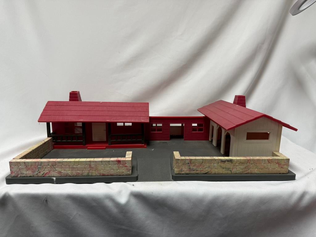 Plastic Duits boerderij jaren 60, Antiek en Kunst, Antiek | Speelgoed, Ophalen of Verzenden