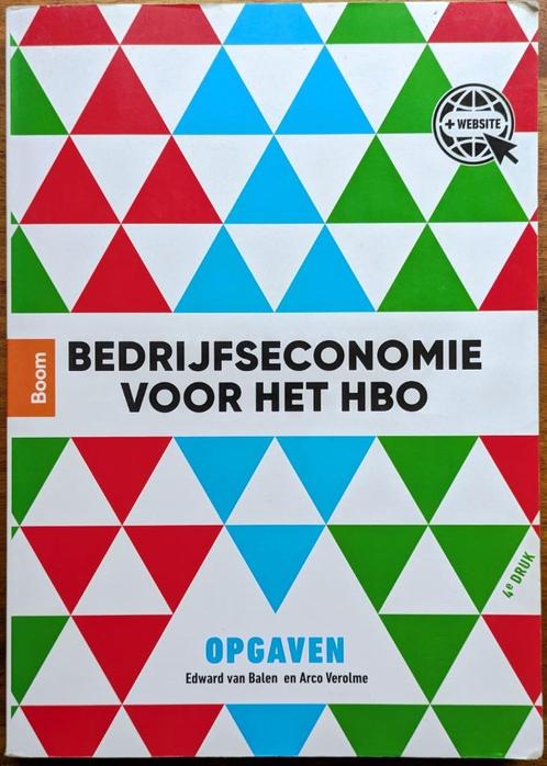 Bedrijfseconomie voor het HBO - opgaven, Boeken, Studieboeken en Cursussen, Zo goed als nieuw, HBO, Gamma, Ophalen of Verzenden